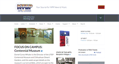 Desktop Screenshot of ktep.org
